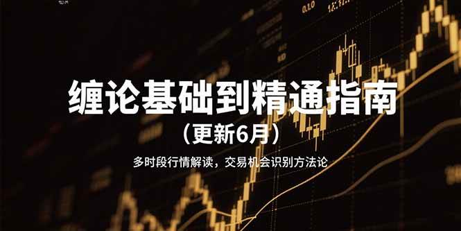 图片[1]-（15184期）缠论基础到精通指南（更新6月）多时段行情解读，交易机会识别方法论-小酒传媒：网创资源∞实战项目∞全网首发