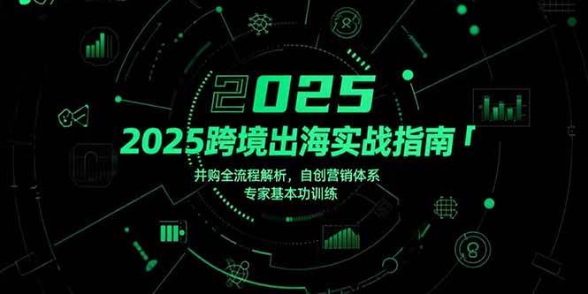 （15503期）2025跨境出海实战指南，并购全流程解析，自创营销体系，专家基本功训练-小酒传媒创业网：网创资源∞实战项目∞全网首发