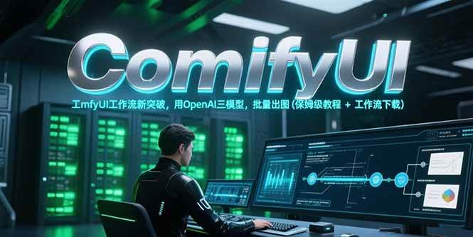 图片[1]-（15191期）ComfyUI工作流新突破，用OpenAI三模型，批量出图(保姆级教程+工作流下载)-小酒传媒：网创资源∞实战项目∞全网首发