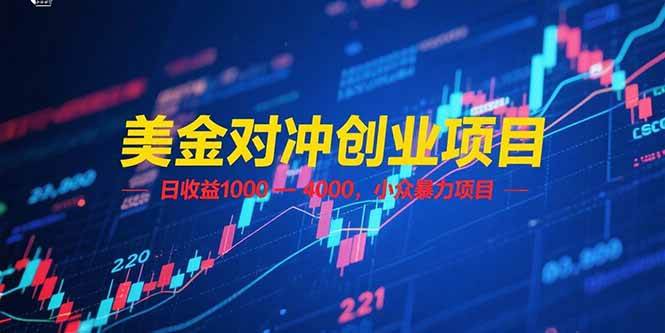 图片[1]-（15187期）美金对冲创业项目，日收益 1000 – 4000，小众暴力项目-小酒传媒：网创资源∞实战项目∞全网首发