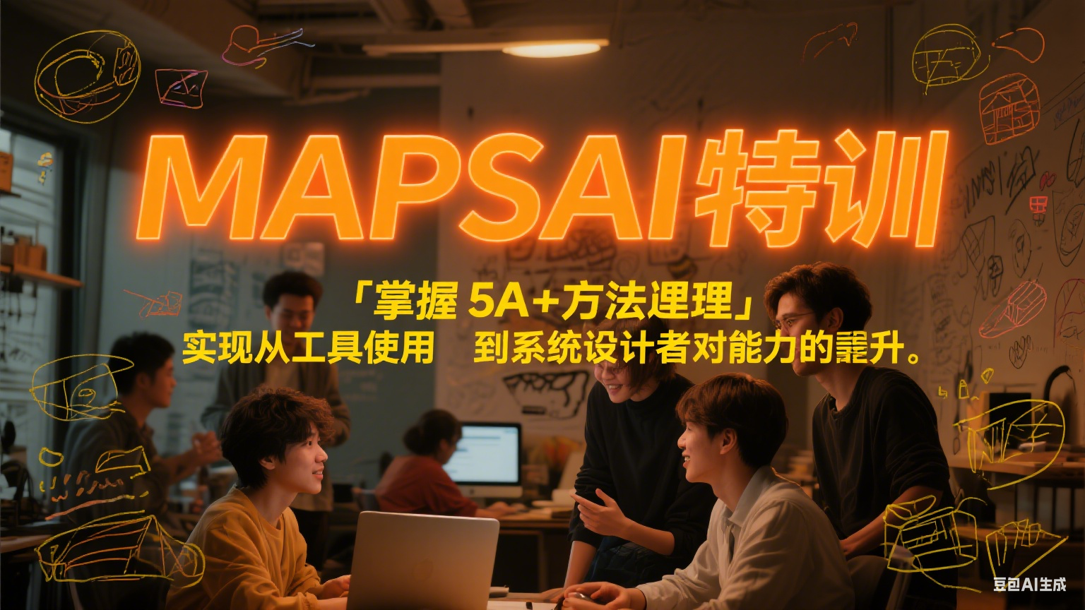 MAPSAI 特训，掌握 5A + 方法论，实现从工具使用者到系统设计者的能力跃升-小酒传媒创业网：网创资源∞实战项目∞全网首发
