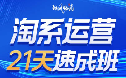 白凤电商·淘系运营21天速成班(更新7月)-小酒传媒创业网：网创资源∞实战项目∞全网首发