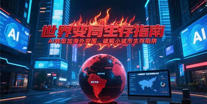 图片[1]-（15220期）付费文章《世界变局生存指南，AI转型加海外突围，破解小城市生存陷阱》-小酒传媒：网创资源∞实战项目∞全网首发