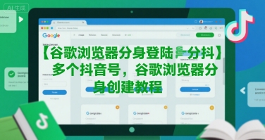 谷歌浏览器分身登陆多个抖音号，谷歌浏览器分身创建教程-小酒传媒创业网：网创资源∞实战项目∞全网首发
