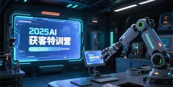 图片[1]-（15289期）2025AI获客特训营，AI图文视频全制作，deepseek工具实操教学-小酒传媒：网创资源∞实战项目∞全网首发