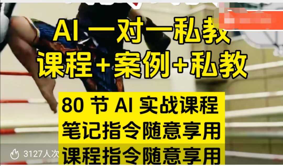 AI指令实战课，课程+案例，80节AI实战课程，笔记指令随意享用，课程指令随意享用（更新7月）-小酒传媒创业网：网创资源∞实战项目∞全网首发